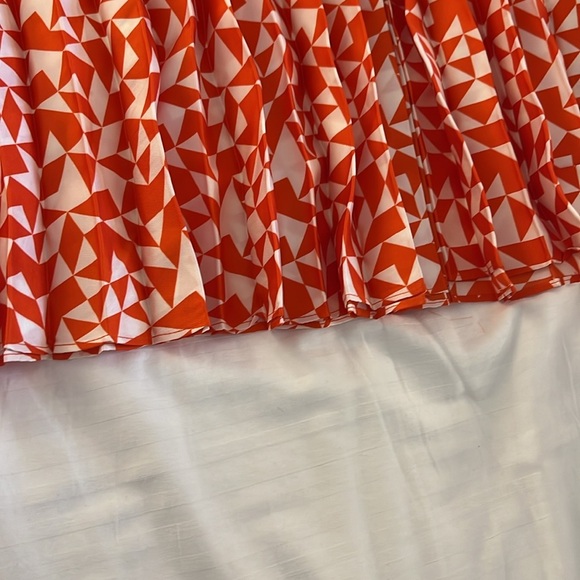 Future Collective by Kahlana Hatfield Brown pleated skirt - Picture 5 of 5